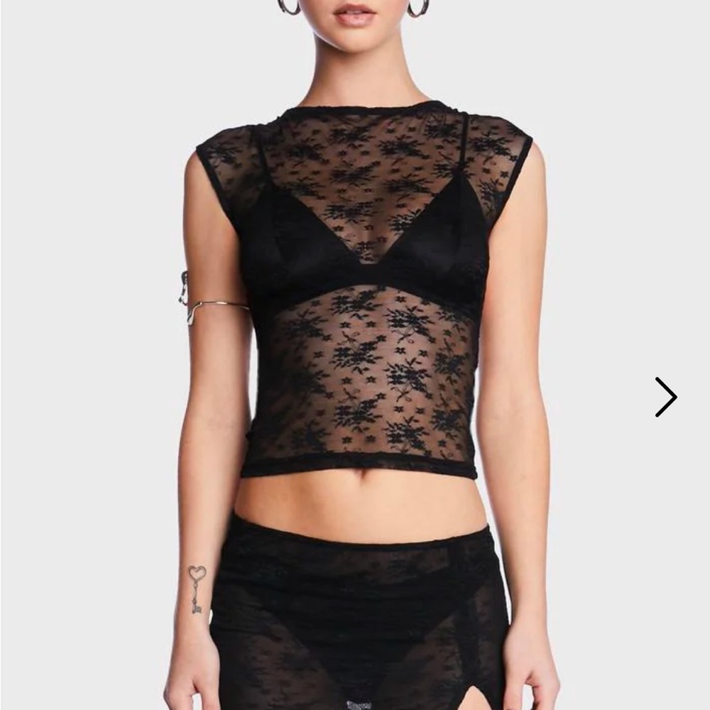 Lioness Uno Sheer Tie Top